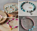 Kinderarmband rocailles kralen verschillende kleuren combis, Sieraden, Tassen en Uiterlijk, Kindersieraden, Verzenden, Nieuw, Overige kleuren