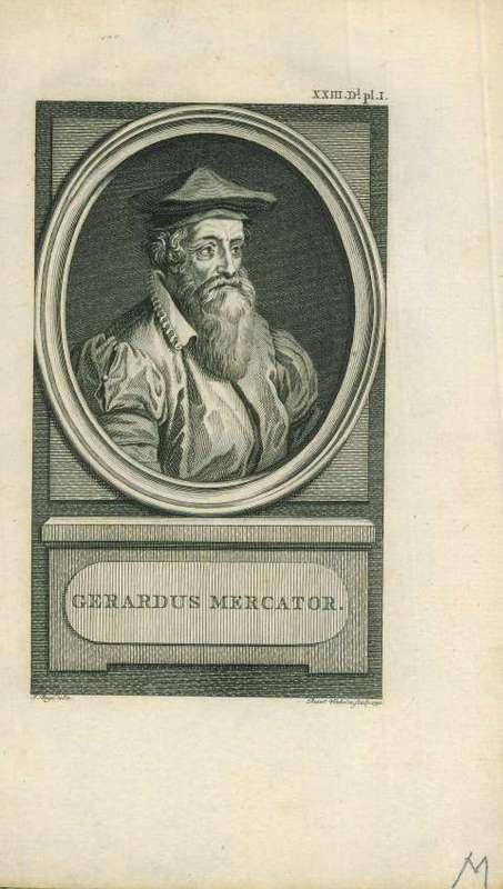 Portrait of Gerardus Mercator, Antiek en Kunst, Kunst | Etsen en Gravures