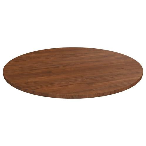 Donkerbruin Tafelblad Eiken - Ã90cm - OP=OP! Slechts â, Huis en Inrichting, Tafelonderdelen, 50 tot 100 cm, Tafelblad, 50 tot 100 cm