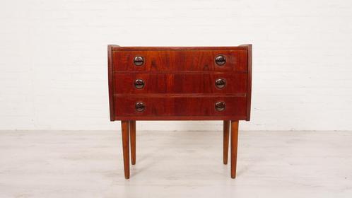 Vintage ladekast | 3 lades | Deens design, Huis en Inrichting, Kasten | Ladekasten, Ophalen of Verzenden