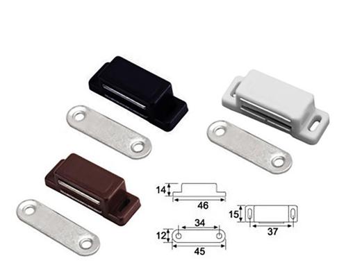 Set van 32 magneetsnappers, magneetsloten, zwart, Doe-het-zelf en Verbouw, Gereedschap | Handgereedschap, Nieuw, Ophalen of Verzenden