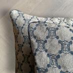 Celine - Set of 2 new pillows made of Celine denim fabric -