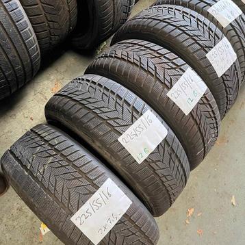 4 x Vredestein Wintrac Xtreme S 225-55-16 Winterbanden 9mm beschikbaar voor biedingen