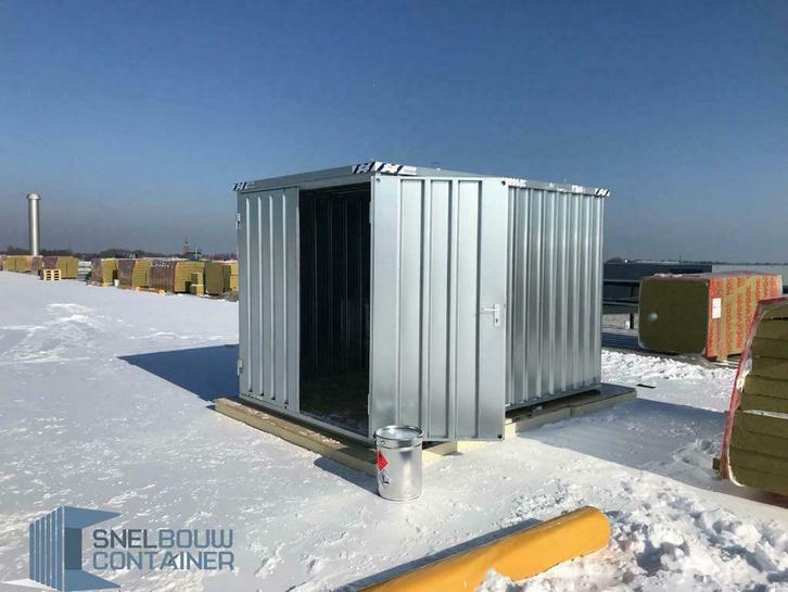 Stevige metalen opbergbox van BOS, Vrij van enige onderhoud!, Doe-het-zelf en Verbouw, Containers