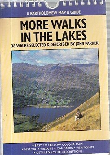 More Walks in the Lakes (Bartholomew map & guide), Parker,, Boeken, Sportboeken, Gelezen, Verzenden
