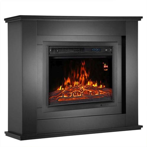 Elektrische kachel - Rechthoekig - 2000 Watt - Zwart - Vuure, Huis en Inrichting, Kachels, Nieuw, Verzenden