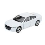 Modelauto Dodge Charger 2016 wit 1:34 - Modelauto, Ophalen of Verzenden, Nieuw