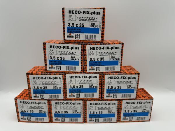 Veiling - Heco schroeven 2000 stuks 3,5x35mm (T15) verzinkt, Doe-het-zelf en Verbouw, IJzerwaren en Bevestigingsmiddelen