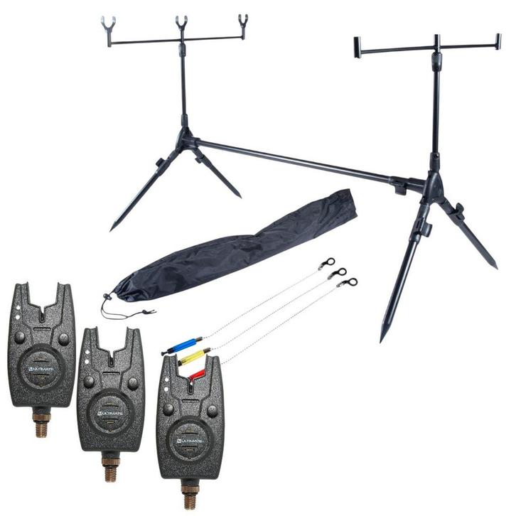 Ultimate Session Rodpod + Beetmelder Set, Watersport en Boten, Hengelsport | Algemeen, Nieuw, Verzenden