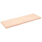 vidaXL Wandschap 180x60x(2-6) cm onbehandeld massief, Huis en Inrichting, Woonaccessoires | Wandplanken en Boekenplanken, Verzenden
