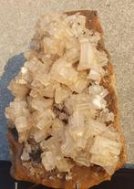 Oud zeldzaam groot haliet met perfecte kubische kristallen,