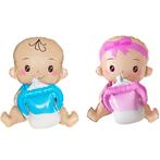 Genderreveal kraskaarten spel Girl or Boy met 18 kaarten, Verzenden, Nieuw, Feestartikel, Geboorte of Huwelijk