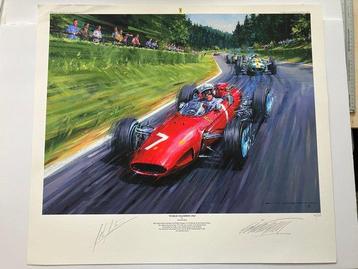 Ferrari - John Surtees - 1964 - Print beschikbaar voor biedingen
