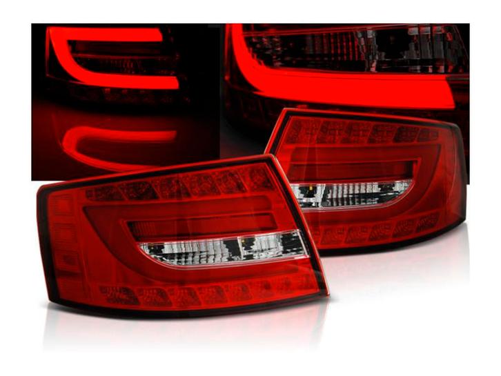 LED achterlichten Red White geschikt voor Audi A6 C6 Sedan, Auto-onderdelen, Verlichting, Nieuw, Audi, Verzenden