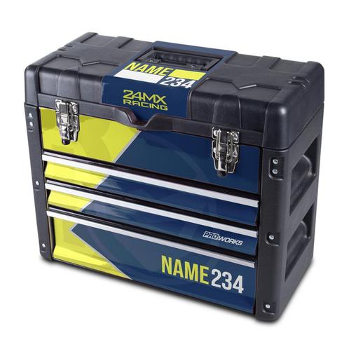 Stickerset voor Gereerdschapskist 24MX X3 Toolbox HSKY, Motoren, Accessoires | Overige, Nieuw, Verzenden