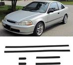 ABS Deurlijst JDM Thin 2-Drs Zwart Honda Civic, Auto-onderdelen, Carrosserie en Plaatwerk, Ophalen of Verzenden, Nieuw, Honda