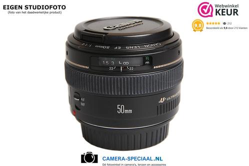 Canon EF 50mm F1.4 USM prime lens met 12 maanden garantie, Audio, Tv en Foto, Fotografie | Lenzen en Objectieven, Standaardlens