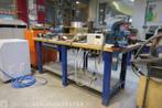 2x Werkbank v.v. 5x bankschroef