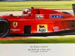 Ferrari - Nigel Mansell - 1989 - Print, Nieuw