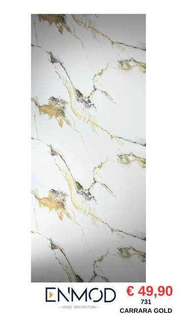 ENMOD - PVC MARMERLOOK 280X122 DIRECT VOORRAD beschikbaar voor biedingen