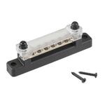 Stroomverdeelblok 6 vaks 150A zwart/rood - zwart, Caravans en Kamperen, Ophalen of Verzenden, Nieuw