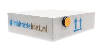 (TIP) Infiltratiekrat 600 liter  - 120 x 120 x 40 cm beschikbaar voor biedingen