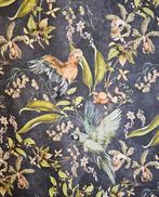 300x280cm! Exclusief stof Parrots Paradise met papegaaien