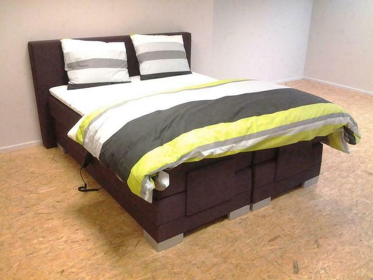 ~Kopen Boxspring~ Laagste Prijs vanaf €249! Elektrisch €599!, Huis en Inrichting, Slaapkamer | Boxsprings, 180 cm, 200 cm, Wit