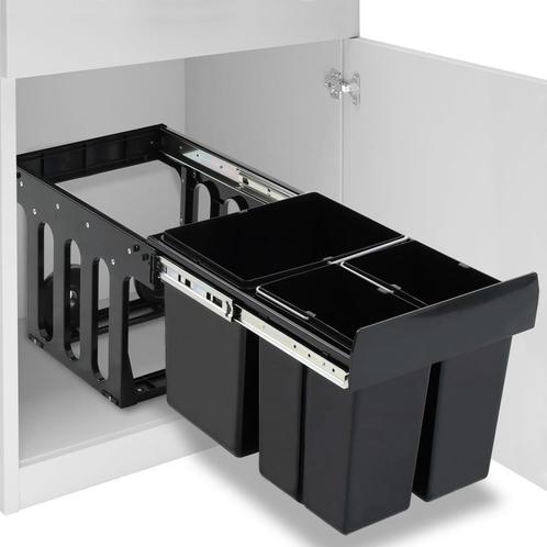 Inbouwprullenbak 48L Soft-Close - Retourdeal - 35% Korting!, Huis en Inrichting, Woonaccessoires | Prullenbakken, Minder dan 50 cm
