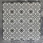 Vloertegel berkeley charcoal 45x45 cm  4 in 1 tegel  vintage, Doe-het-zelf en Verbouw, Nieuw, Keramiek, Ophalen of Verzenden, Vloertegels