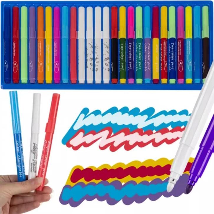 Maaleo Magische Markers Set - 25 stuks voor Creatief Teke..., Diversen, Schrijfwaren, Nieuw, Ophalen of Verzenden