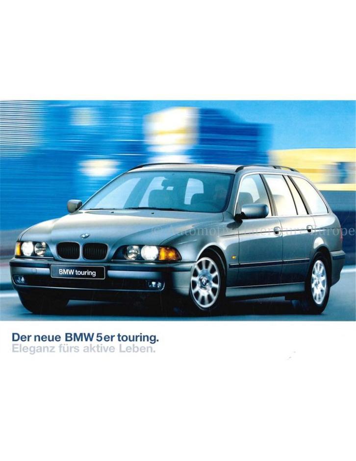 1997 BMW 5 SERIE TOURING BROCHURE DUITS, Boeken, Auto's | Folders en Tijdschriften, BMW