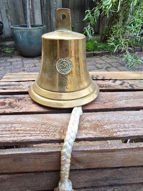 Scheepsbel - Brons - Bronzen scheepsbel, Antiek en Kunst, Curiosa en Brocante