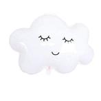 Folie Ballon Cloud wit, Nieuw, Kraamcadeau, Verzenden