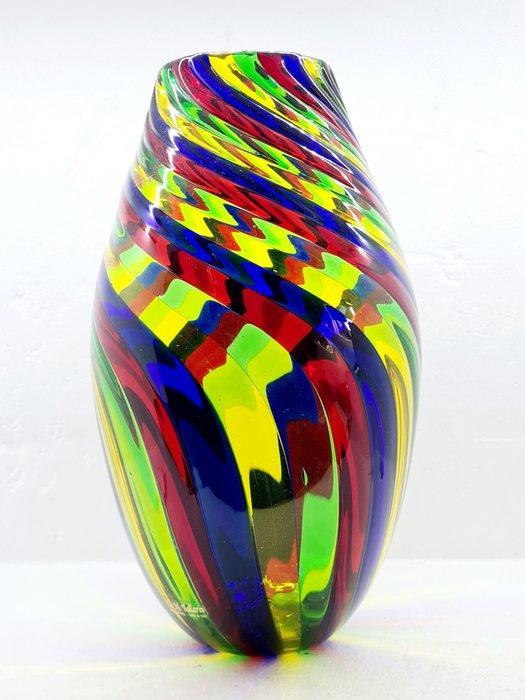 F&M Ballarin - Vaas - Glas, Antiek en Kunst, Kunst | Designobjecten