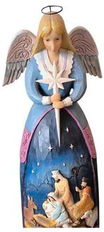 Beeld, Jim Shore Heartwood Creek - Statua dellangelo della, Diversen, Kerst, Nieuw