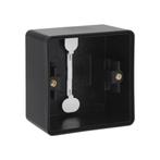 Niko New Hydro onderbak opbouw enkel zwart IP55 zonder, Doe-het-zelf en Verbouw, Ophalen of Verzenden, Nieuw