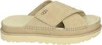 UGG Goldenstar Cross Slide Dames Sandalen - Driftwood - Maat, Verzenden, Nieuw