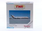 Schaal 1:500 Herpa 512374 TWA - Trans World Airlines Boei..., Ophalen of Verzenden, Zo goed als nieuw