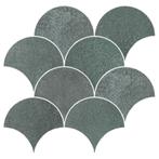Mozaïek Arcana Cliff Positano-Jade Gerectificeerd 30x30cm, Doe-het-zelf en Verbouw, Tegels, Ophalen of Verzenden, Nieuw