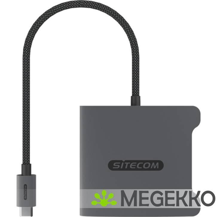 Sitecom USB-C to Triple HDMI adapter, Computers en Software, Overige Computers en Software, Nieuw, Verzenden