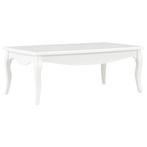 Salontafel 110x60 Wit | Franse Stijl | Tweedekansje, Huis en Inrichting, Tafels | Salontafels, Franse stijl, 100 tot 150 cm, Nieuw