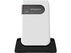 Emporia -  Simplicity Glam 4g Feature Phone - 64 Mb  - Wit, Verzenden, Nieuw, Geen camera, Zonder abonnement