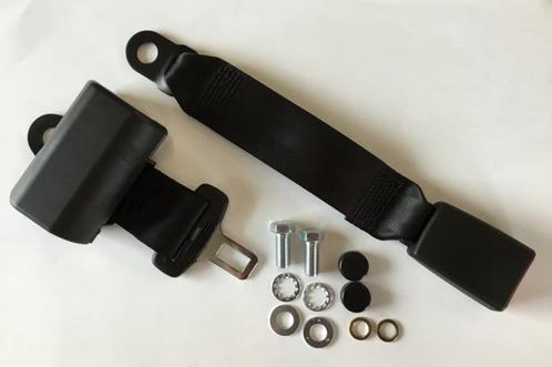2-Point Lap Retractable Seat Belt  Black, Auto-onderdelen, Overige Auto-onderdelen, Nieuw, Ophalen of Verzenden