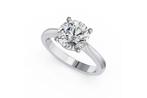 Ring - 14 karaat Witgoud - 3.09ct. tw. Diamant (Lab-grown), Nieuw