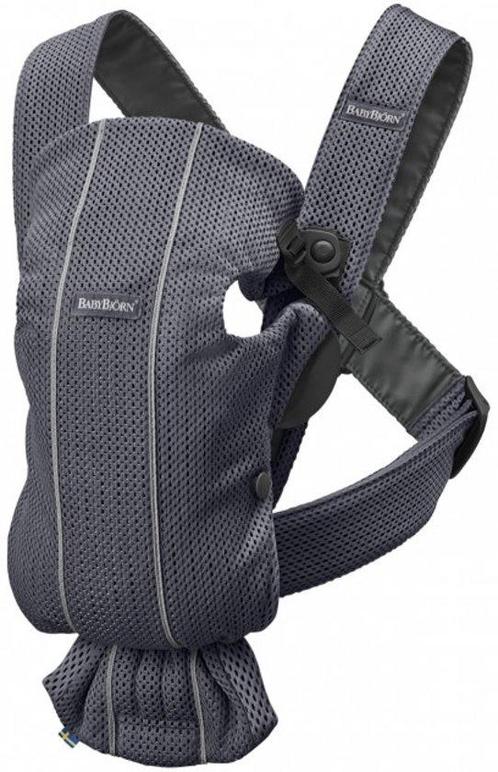 BABYBJÖRN Draagzak Mini Antraciet 3D Mesh, Kinderen en Baby's, Babydragers en Draagdoeken, Verzenden