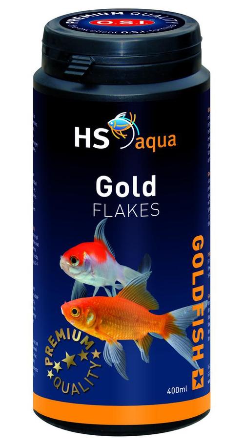 HS Aqua Gold Flakes 400 ml., Dieren en Toebehoren, Vissen | Aquaria en Toebehoren, Nieuw, Ophalen of Verzenden