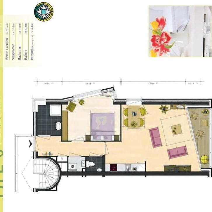 studio in Apeldoorn gevonden voor €1166,- pm, Huizen en Kamers, Kamers te huur, 50 m² of meer, Overige regio's