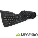 Gembird KB-109F-B Flexibel Toetsenbord, Verzenden, Nieuw, Gembird