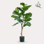 Kunstplant - Ficus Lyrata - Tabaksplant - 100 cm, Verzenden, Nieuw